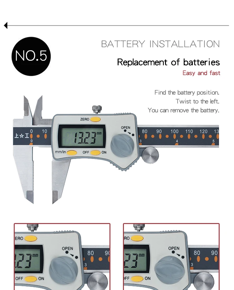 Shanggong Electronic Digital vernier caliper 0-150mm 0-300mm Carbon steel manufacturing vernier calipers0-200mm