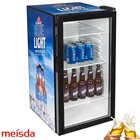 68L OEM commercial transparent glass door refrigerator mini fridge soft drink cooler SC68