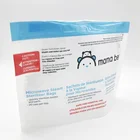 Plastic bags with own logo zipper bag food bag for microwave oven
