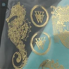 custom electroforming nickel metal sticker,Customized fashion shiny gold metal decorative logo label sticker