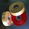 35mm double face satin ribbon blank clothing label roll