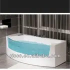 European Style Bathroom Used Cheap Double Whirlpool Massage Bathtub