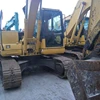 Japanese used excavator for sale komatsu PC130 hydraulic crawler used excavator+8618116482935