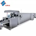 Advanced machinary wafer biscuit oven/Wafer baking production line unit/Waffle baking oven