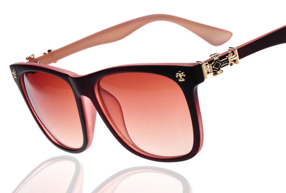 Vintage Retro Square Style Women Brand Designer 2015 Hot Summer Sale High Promotion Best Quality Sunglasses For Women Style