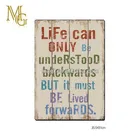 wholesale Home Wall Decoration letter antique wood signs