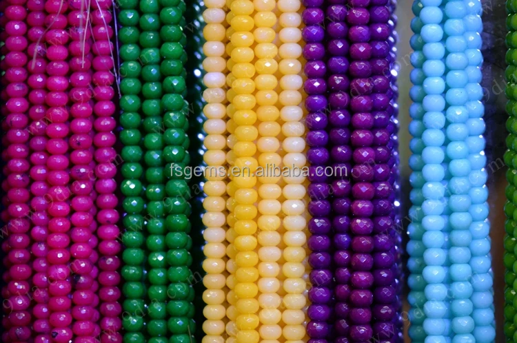 Hot Sale Wholesale Dyed Jade Stone Beads Jade Bead