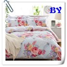 European Flower beddings Fabric Active Printing Twill 100% Cotton for Home Textile Fabrics and Sofa Covers