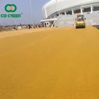 Yellow iron oxide asphalt color pigment