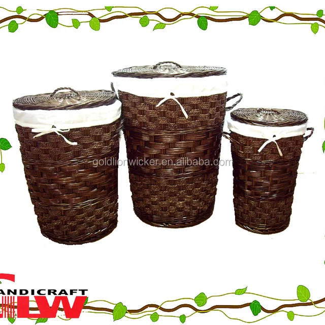 hamper baskets with lid and handles,cheap laundry hampers