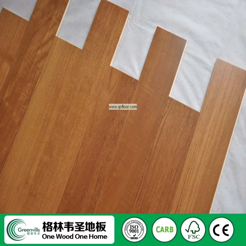 Factory Price Solid Teak Wood Flooring 18mm Wooden Flooring Tile