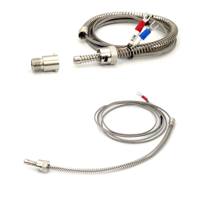 K Type Thermocouple With Thermowell For Porcelain Furnace 2
