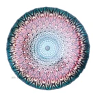 samyo Colored Peacock Unique Catering Feather Cheap glass plate