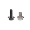 Small size Hexagon flange bolts 1/4" 5/16" 3/8" 1/2" thread diameter in imperial inch size fasteners