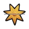 Star Bullion Badge | Pakistani hand embroidered bullion badges | Star Motifs for Garments