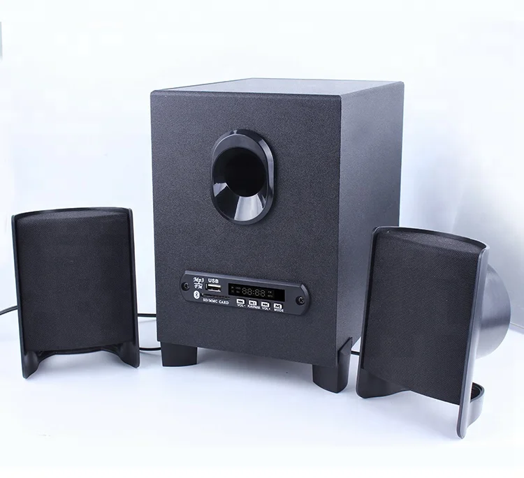 Big usb 2.1 25W wired multimedia pc & mobile phone speakers system with subwoofer 3.5mm jack - ANKUX.COM