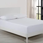 500 Thread Count 100% Cotton Soft Sateen Weave Dobby Stripe Hotel Sheet Set Twin Full Queen King