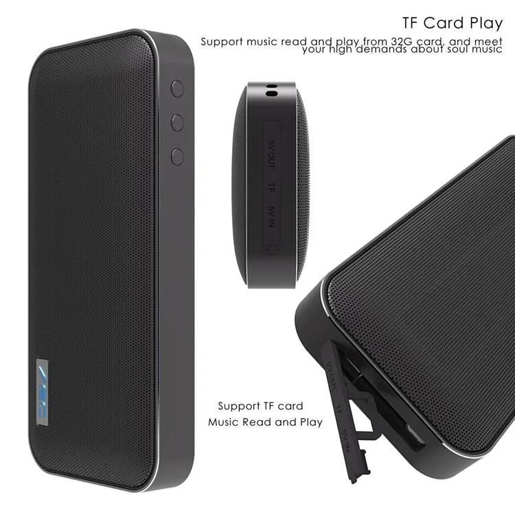 high class promotional gift power bank wireless mini speaker