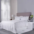 ELIYA Wholesale Plain Linen Cotton Fabric For Bed Sheet Hotel Duvet Cover / Egyptian Cotton Bedding