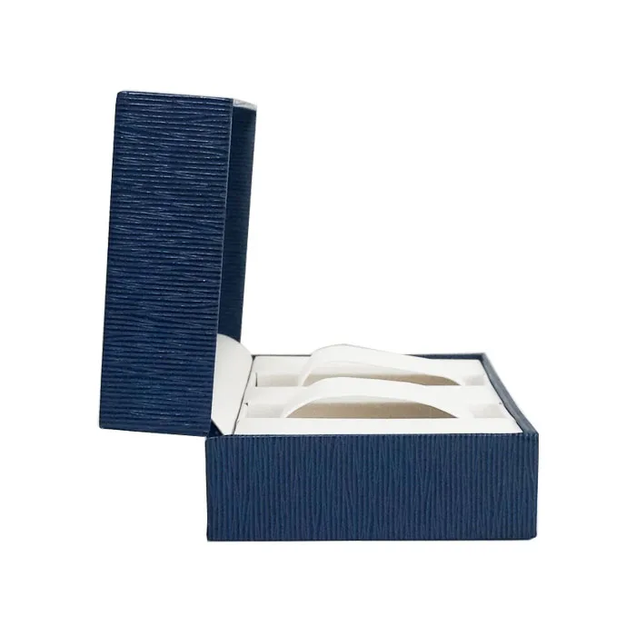 2pcs paper plastic watch box double wristwatch packing gift wrap