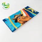 China Supplier Children Custom Printed Carton Microfiber Beach Travel Camping Towel