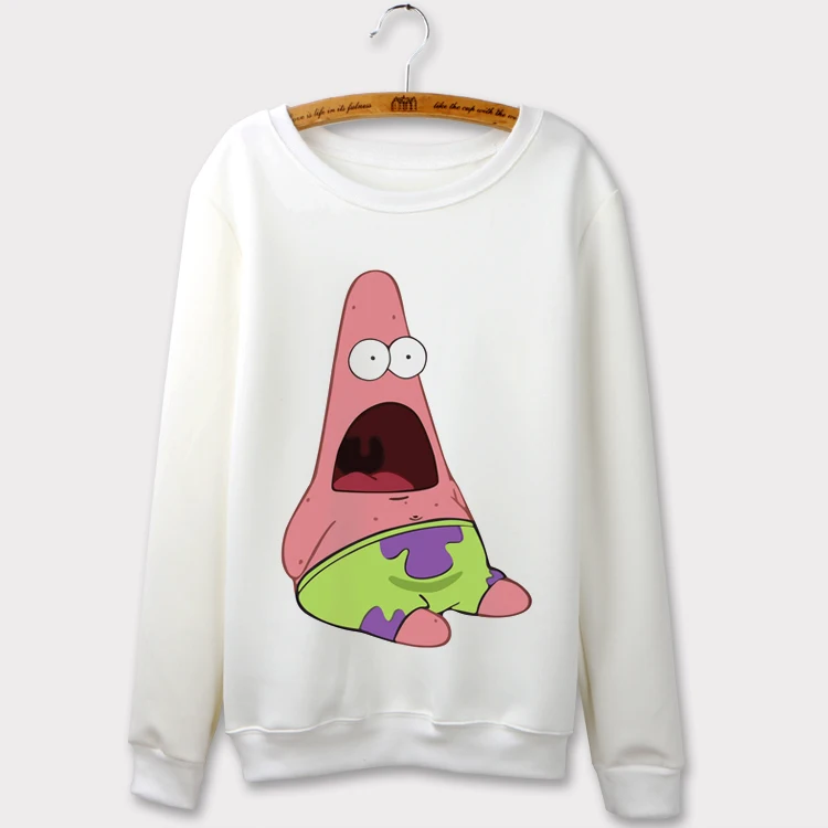 2015 Womens Fall Fashion Casual Winter Clothing Hoodies Women Sweatshirt Cute Print Cartoon Design Hooede O-neck Sport Sudaderas
