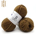 Dye 1.7NM Wool Blend Acrylic Yarn For Hand Knitting Wholesale