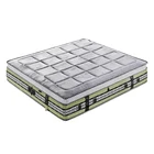 AA+ OEM Chinese compress rolled up High density sponge foam air spring sleepwell bed compression mattress