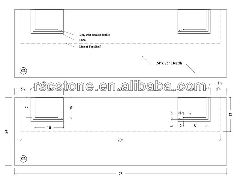 Doug\'s Fireplace- Cross Section 2- shop dwg.jpg