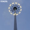 10M 20M 25M 30M High Mast Lighting Poles Specification Flood Light Tower