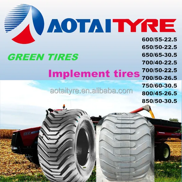 High quality Agricultural Flotation forestry tires 700/50-26.5