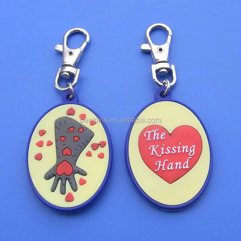 buy custom 3d rubber keychains,palm tree keychains,3d soft pvc