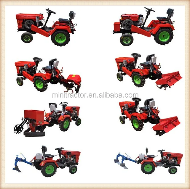 農業機械&ツール、農業機12hp 4 × 4ミニトラクター仕入れ・メーカー・工場
