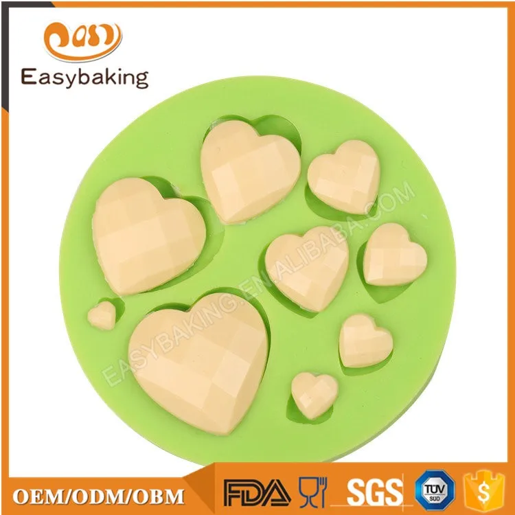 ES-3720 Molde para fondant Moldes de silicona para decoración de pasteles