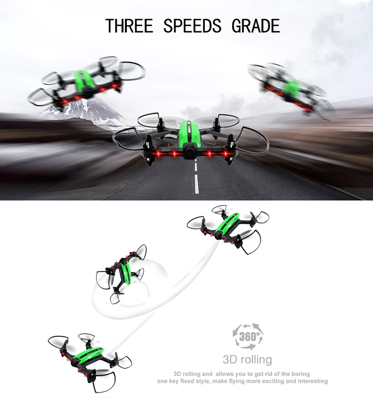 11. T18D_Green_Racing_Drone_with_Altitude_Hold_WIFI_FPV_RC_Drone