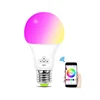OEM Smart Lighting Control System Wifi RGB Warm white 4.5W Dimmable E26 E27 Led Bulb with alexa and google home