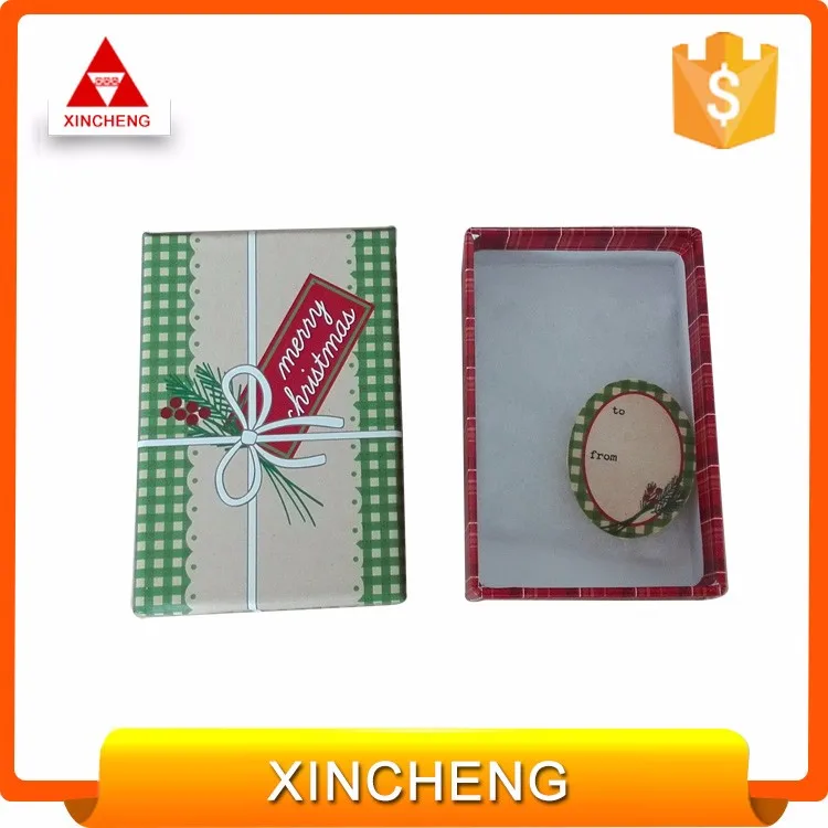 wholesale custom cheap beautiful christmas gift boxes stationary