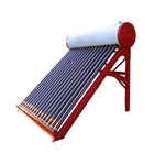 Rooftop Pressurized Vacuum Tube Solar Water Heater