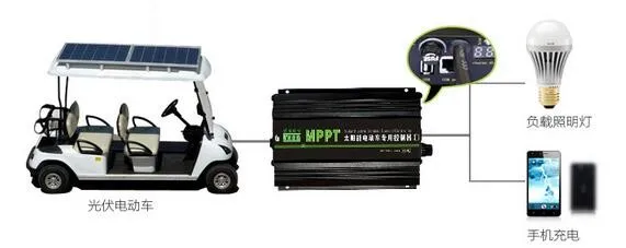 solar panel charge controller 48v 60v 72v for solar electric vehicle