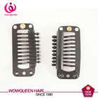 U Shape Iron Snap Clips For Feather Hair Extensions Wigs Weft