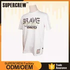 Oem New Model High Quality Unique Design Basic Men'S Clothing 100% White Polyester T-Shirt