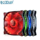 PCCOOLER 120mm computer cooling silent fan for PC computer case cpu radiator