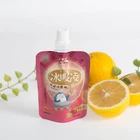 Custom laminated material security liquid standing packaging bag