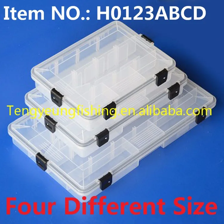 H0323 H0323A 37.5*23*5センチ二つのスタイル多目的プラスチックボックス釣りタックルボックス仕入れ・メーカー・工場