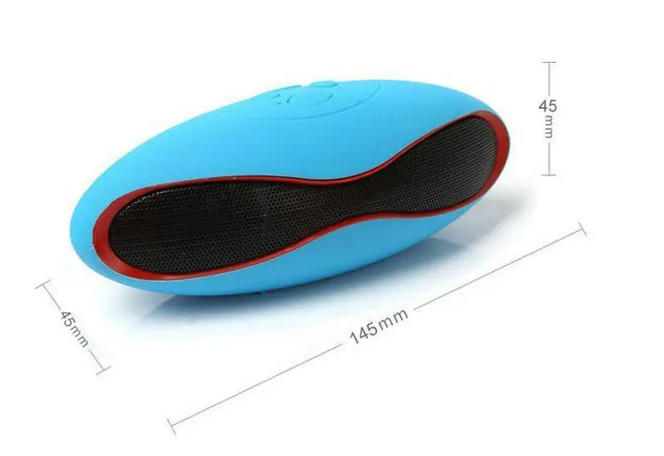 Portable Audio Player Mini Rugby Wireless Bluetooths Speaker for Iphone Samsung for Xiaomi Phone - ANKUX.COM