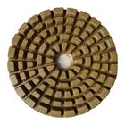 Stone Floor Diamond Stone Grinding Tool Wet Dry Resin Polishing Floor Pads For Granite Marble Concrete