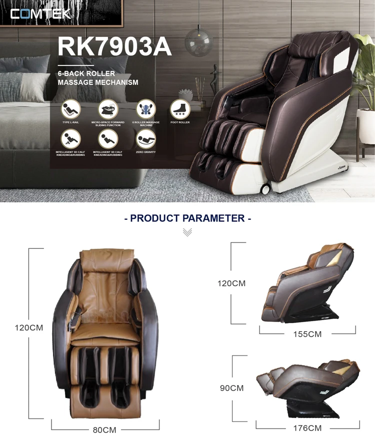Comtek RK7903A as seen on tv impulse chiropractic remote control commercial use kursi pijat