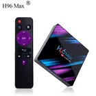 Factory price smart tv box H96 MAX android 9.0 set top box 4gb/32gb RK3328 for IPTV
