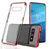 Luxury electroplating clear tpu phone case for Samsung Galaxy S10 Plus Lite