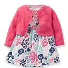 Hot Sale Baby Girls Dress Designs Long Sleeve Baby Romper Dress